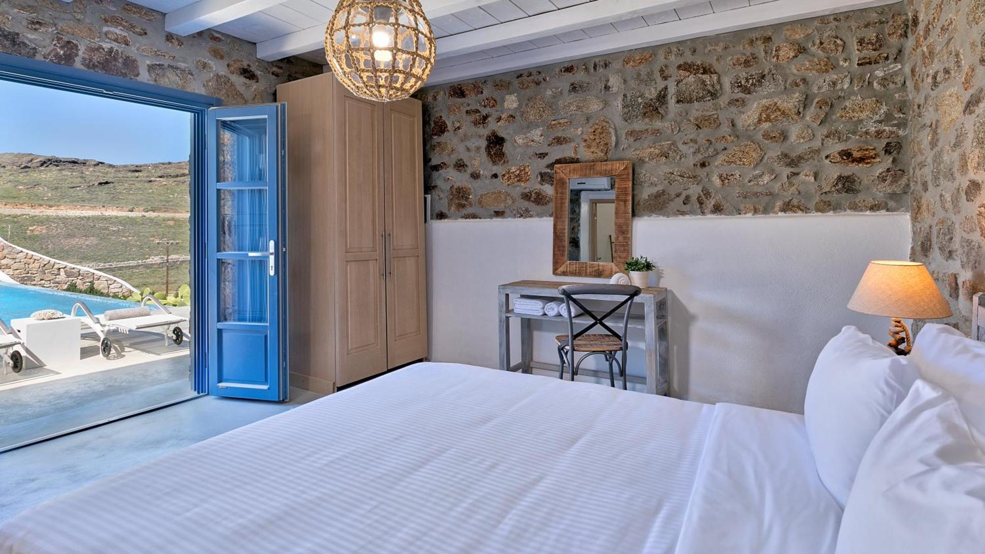 Mykonos Panormos Villas Zimmer foto